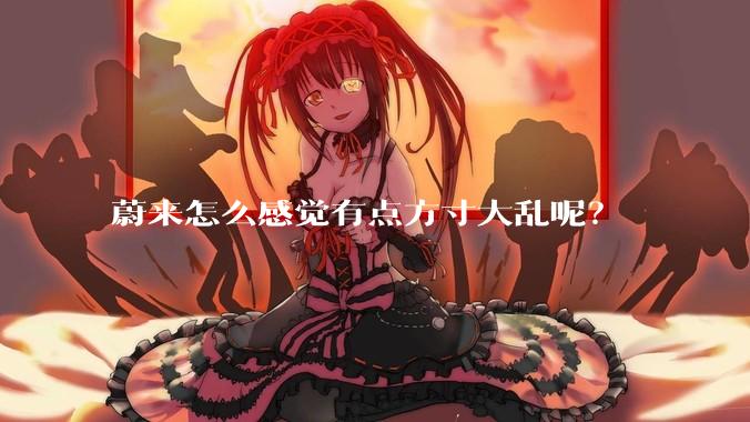 蔚来怎么感觉有点方寸大乱呢？