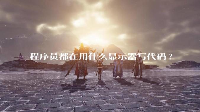 程序员都在用什么显示器写代码?