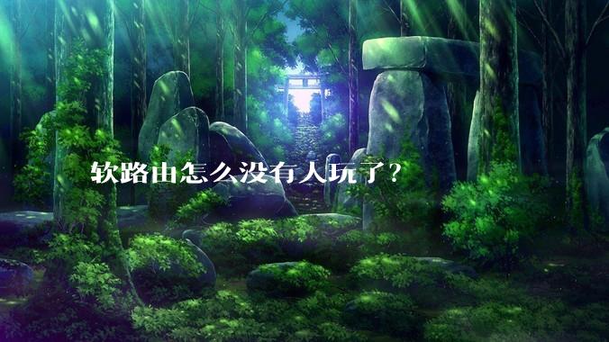 软路由怎么没有人玩了？