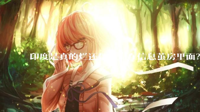 印度是真的烂还是咱们在信息茧房里面？